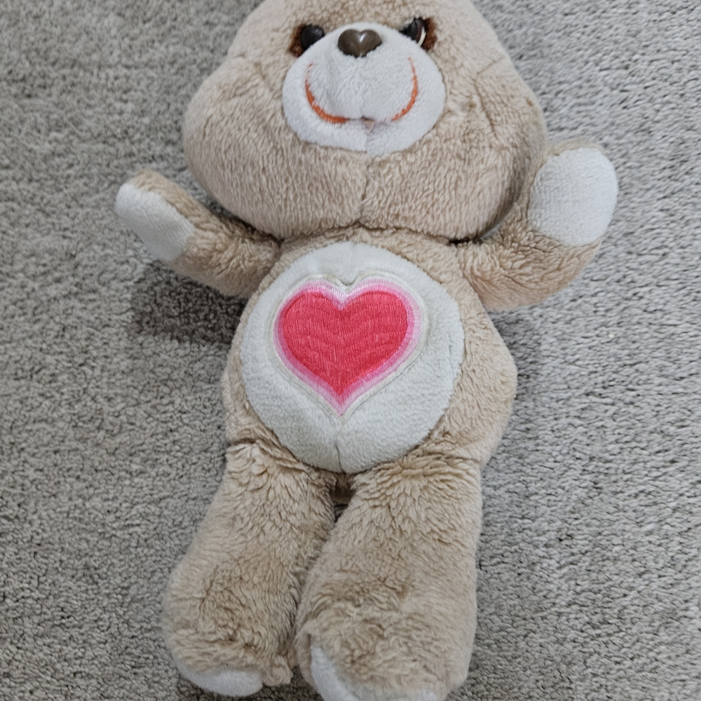 Vintage Care Bears Tenderheart Bear Plush